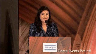 Anchor Mugdha K On Atlas Copco Womens Day Event By Fidato Events Pvt Ltd