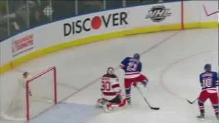 Dan Girardi Game Winning Goal Against New Jersey Devils 5/14/12 [Game 1]