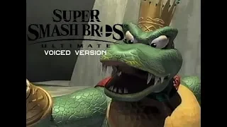 Super Smash Bros Ultimate K. Rool Reveal Voiced Edition