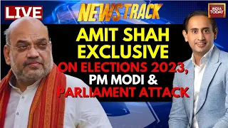 Newstrack With Rahul Kanwal LIVE: Amit Shah Exclusive Interview LIVE | Amit Shah On 2024 Elections