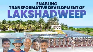 Development projects for Lakshadweep worth Rs. 1156 crores & more...