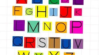what do the letters say? from @havefunteaching