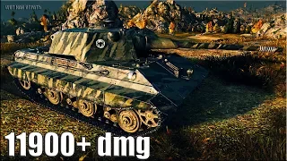 11900+ dmg на среднем танке E 50 Ausf. M 🌟🌟🌟 World of Tanks лучший бой