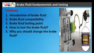 Brake Fluid Fundamentals and Testing