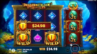 Dragon Kingdom Eyes of Fire slot by Pragmatic Play - Gameplay