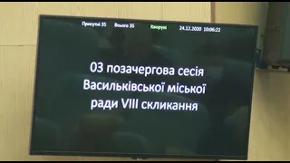 3-я позачергова сесія Васильківської міської ради. 24.12.2020