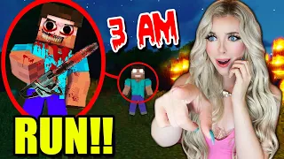 Do NOT PLAY This Minecraft Game at 3 AM...(*ITS CURSED*)