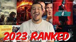 Ranking all 52 movies I saw in 2023