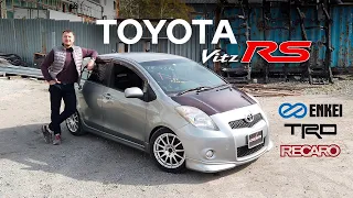 RS MT! Обзор Toyota Vitz [582]