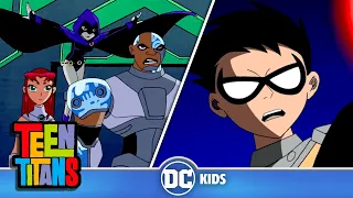 Robin Turns on The Titans! | Teen Titans | @dckids