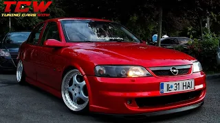 Opel Vectra B Bagged on Rh ZW1 Rims Tuning Project by Mihai