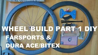 Farsports Dura Ace Bitex wheel build Part 1: It's not rocket science.