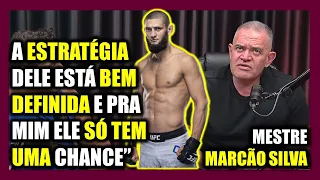 Mestre Marcus Silva comenta sobre Khamzat Chimaev, adversário de Paulo Borrachinha no UFC 294