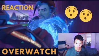 REACTION Overwatch Animated Short | "DRAGONS"