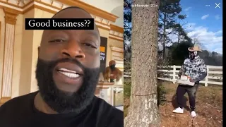 Rick Ross cut down his own trees *OverCharged*