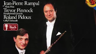 J. S. Bach: Sonata for flute and continuo in e minor BWV 1034 - Jean Pierre Rampal