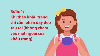 HƯỚNG DẪN ĐEO KHẨU TRANG PHÒNG CHỐNG DỊCH BỆNH COVID-19