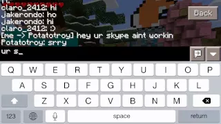 Minecraft PE hunger games: dirty hackers w/ PotatoLover