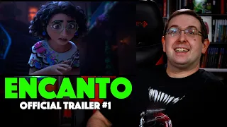 REACTION! Encanto Trailer #1 - Stephanie Beatriz Movie 2021