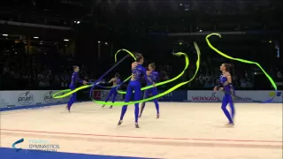 Ukraine Ribbons - Rhythmic Gymnastics World Cup 2016 Espoo