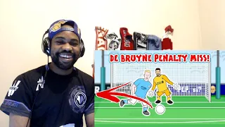 😲DE BRUYNE PENALTY MISS!😲 Man City vs Liverpool 1-1 2020 Goals Highlights Parody REACTION