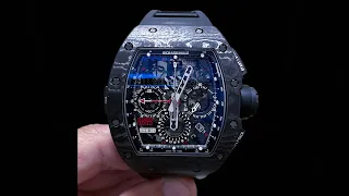 Showreel Richard Mille Debuts Limited Edition RM 11-02 Jet Black 🦓 #shorts #inspiredbytheimpossible