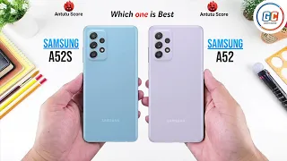 Samsung Galaxy A52s 5G vs Samsung Galaxy A52  Full Comparison