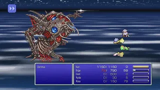 FINAL FANTASY IV (Lowest Level) - Zeromus (Level 25 Kain)