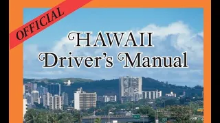 Hawaii Driver's Manual (Rev.2018) Audio Video Book 2024: Bookmarked Adjustable Speed