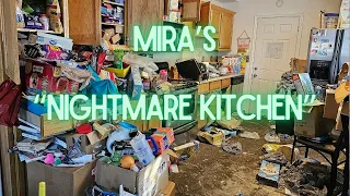 Helping a fellow YouTuber (Mira - Peeling Away the Clutter) with her "nightmare kitchen" #kitchen