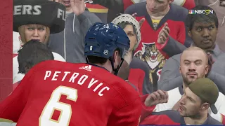 NHL® 18 PS4 Pro Gameplay Boston Bruins vs Florida Panthers.