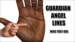 GUARDIAN ANGEL LINES: Female Palm Reading Palmistry #105