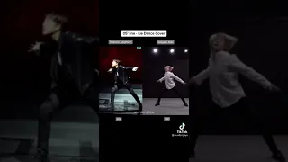 Treasure and Enhypen maknae dancing to "Lie" by Jimin