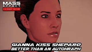 Gianna Parasini Kiss Shepard - Mass Effect 2 Legendary Edition