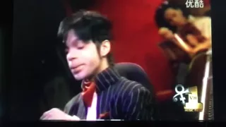 Prince reacts to Madonna