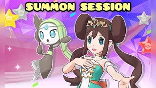 Rosa (Champion) & Meloetta Summon Session | Pokémon Masters EX Master Fair Scout Summons