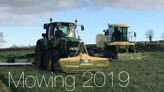 G.A Contracts Mowing With A Big M 420 and Triplets