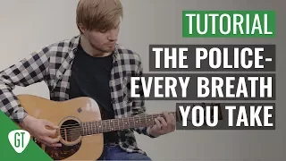 The Police - Every Breath You Take | Gitarren Tutorial Deutsch