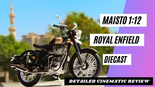 UNBOXING DIECAST OF MINI ROYAL ENFIELD CLASSIC 500 BULLET THE BEAST BIKE