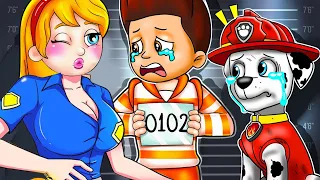 All Pups Are Trapped In Prison - Very Funny Life Story - Paw Patrol Ultimate Rescue