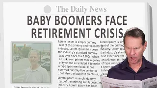 Baby Boomers Face Retirement Crisis