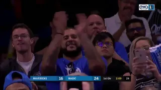 Dirk gets a standing ovation from the Orlando crowd as he enters his 1,505th NBA game 8 3 19