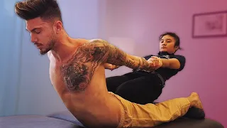 SUPER STRETCHY THAI MASSAGE (ASMR)