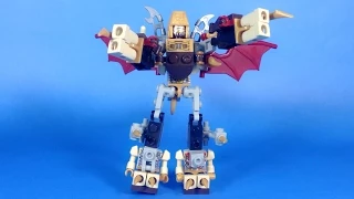 Kre-O Transformers Micro-Changers Combiners VOLCANICON A7828 Review - Unboxing, Build & Play