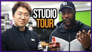 KNEE, Tekken World Champion Studio Tour [4K]