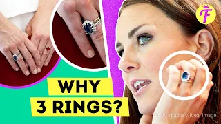 Secret Reason Why Kate Middleton Wears 3 Rings