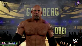 Goldberg vs. Brock Lesnar:WWE Extreme Rules Iron Man Match