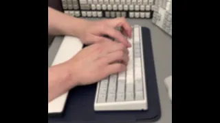 [ASMR] Niz New Keyboard Day - X87 and Atom 68 Typing Sounds