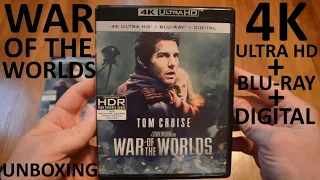 Unboxing War Of The Worlds 4K Ultra HD + Blu-Ray + Digital