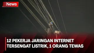 Belasan Pekerja Jaringan Internet di Sukabumi Tersengat Aliran Listrik saat Bertugas, 1 Orang Tewas